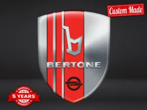 Bertone Etiqueta Impermeable Premium Profesional Minimalista